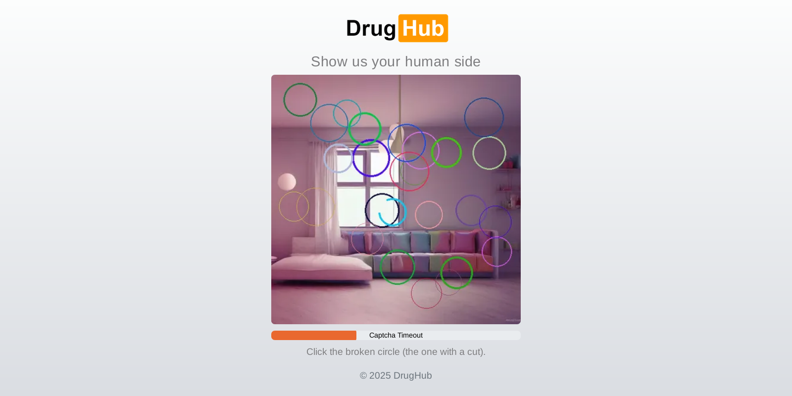 DDoS Protection Screen